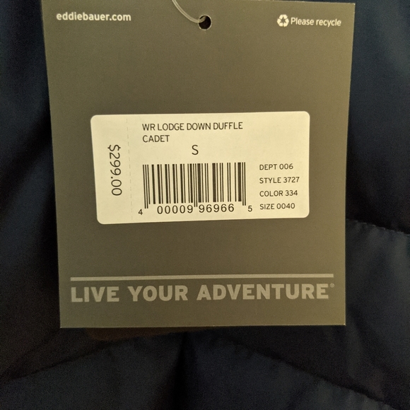 Eddie Bauer Lodge Down Long Jacket - Picture 2 of 4